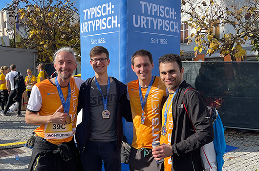 NTS Retail team at Linz Marathon