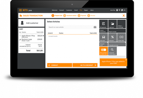 Mobile POS Software