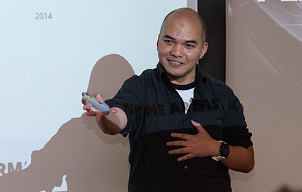 Khaireel Mohamed speaking